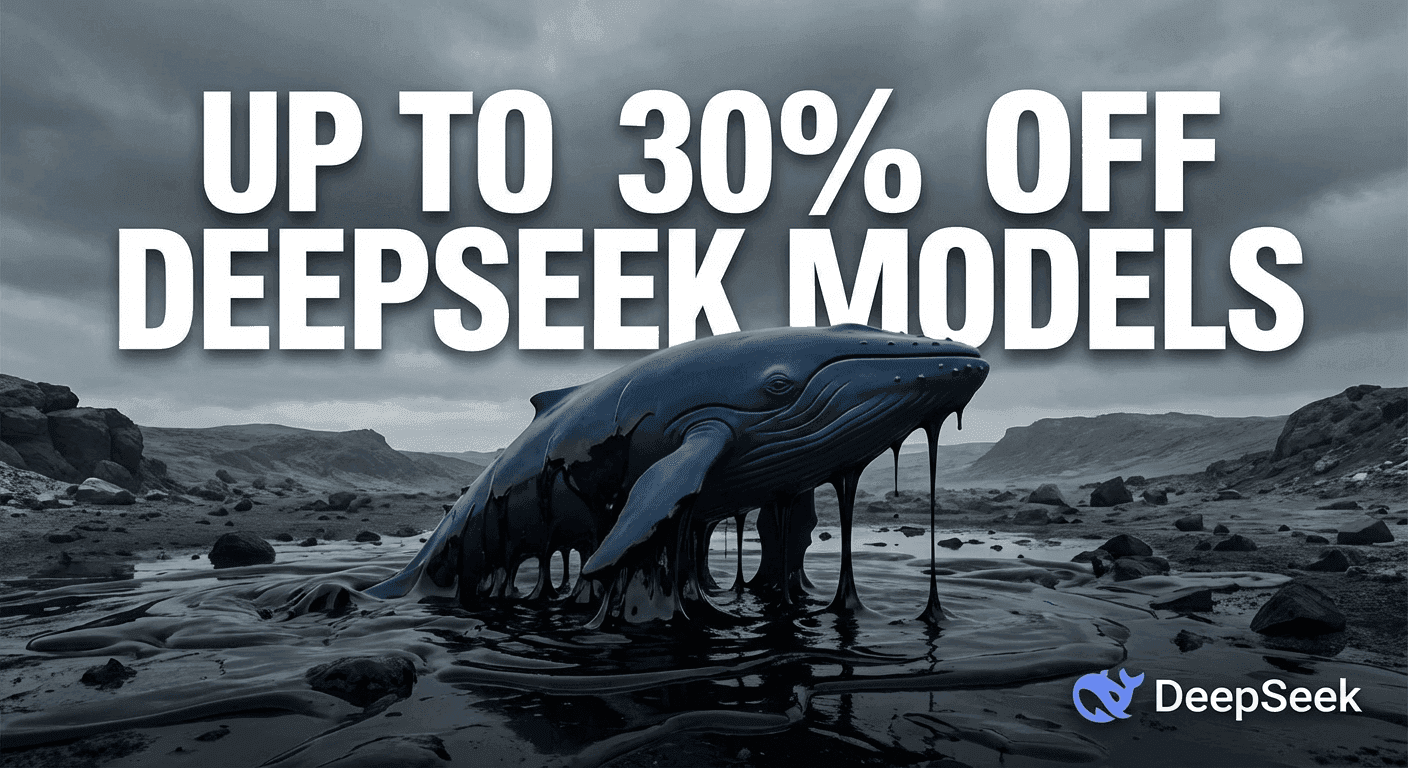 Up to 30% Off DeepSeek Models on LLM Gateway