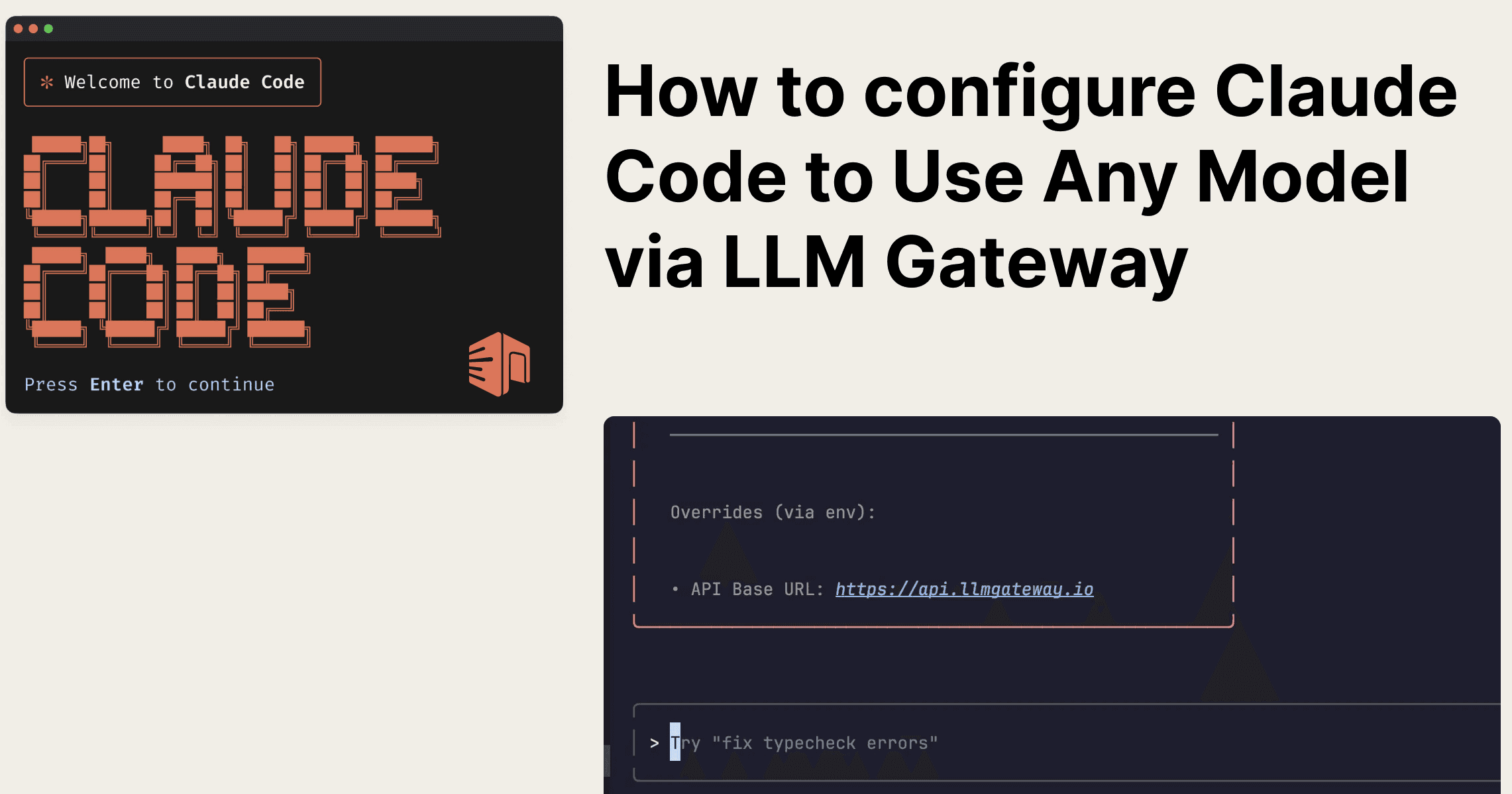 Configure Claude Code with LLM Gateway